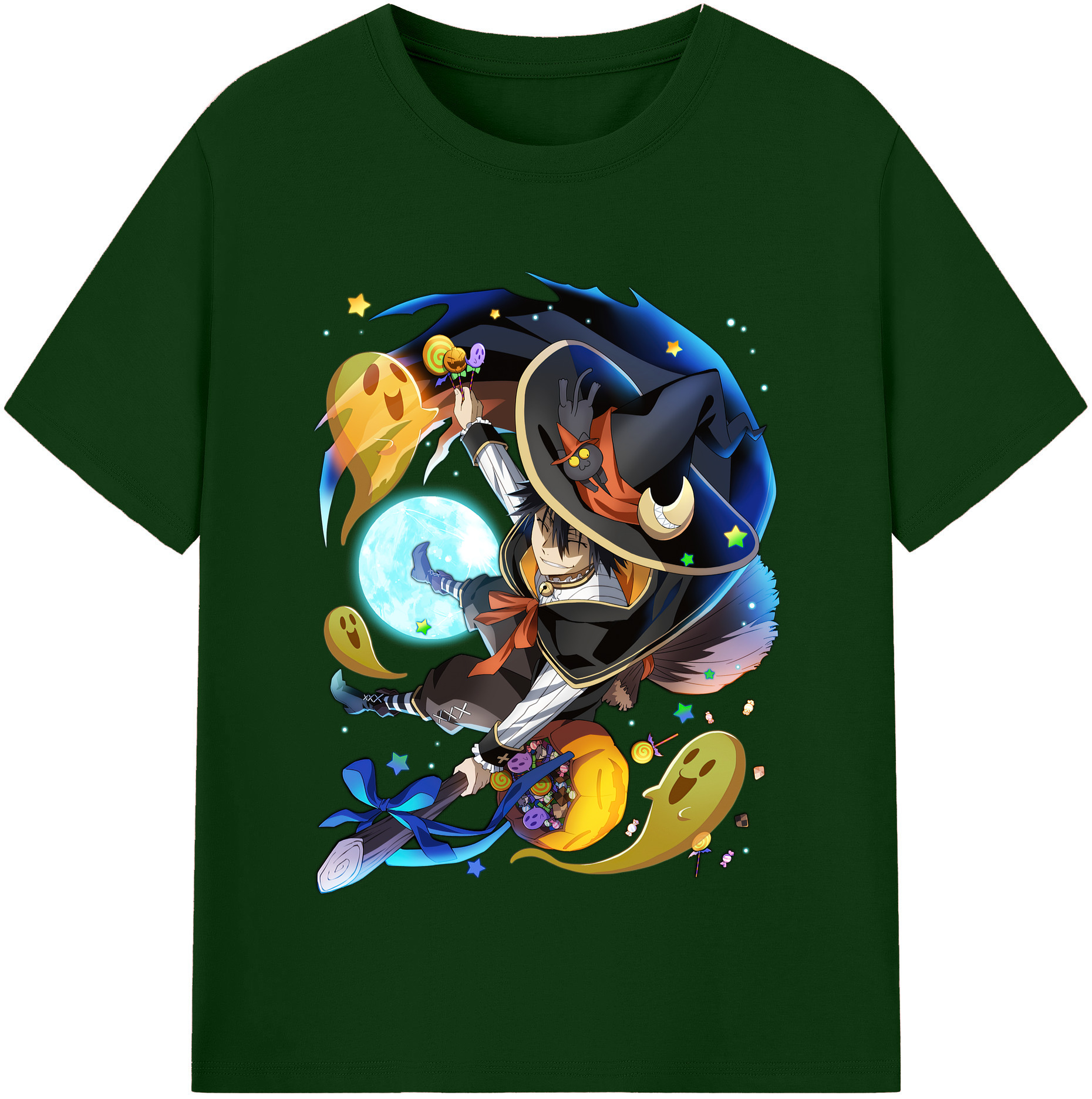 （画像用） 文豪ストレイドッグス Bungo Stray Dogs 綿100％半袖Tシャツ（フロントプリント）